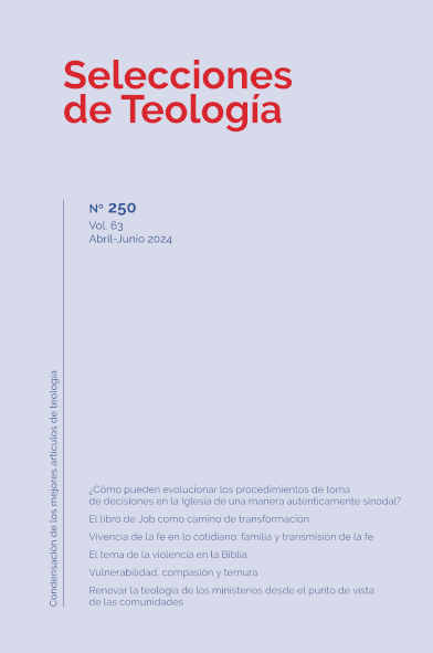 Portada número 250 de Selecciones de Teología