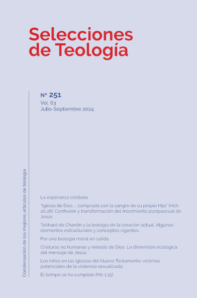 Portada número 251 de Selecciones de Teología